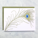 Peacock card
